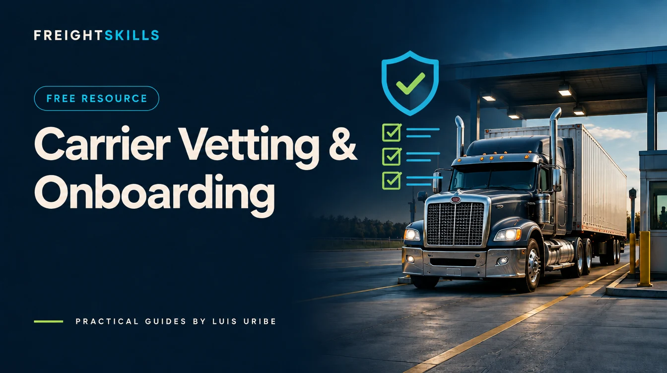 Carrier Vetting & Onboarding Guide cover
